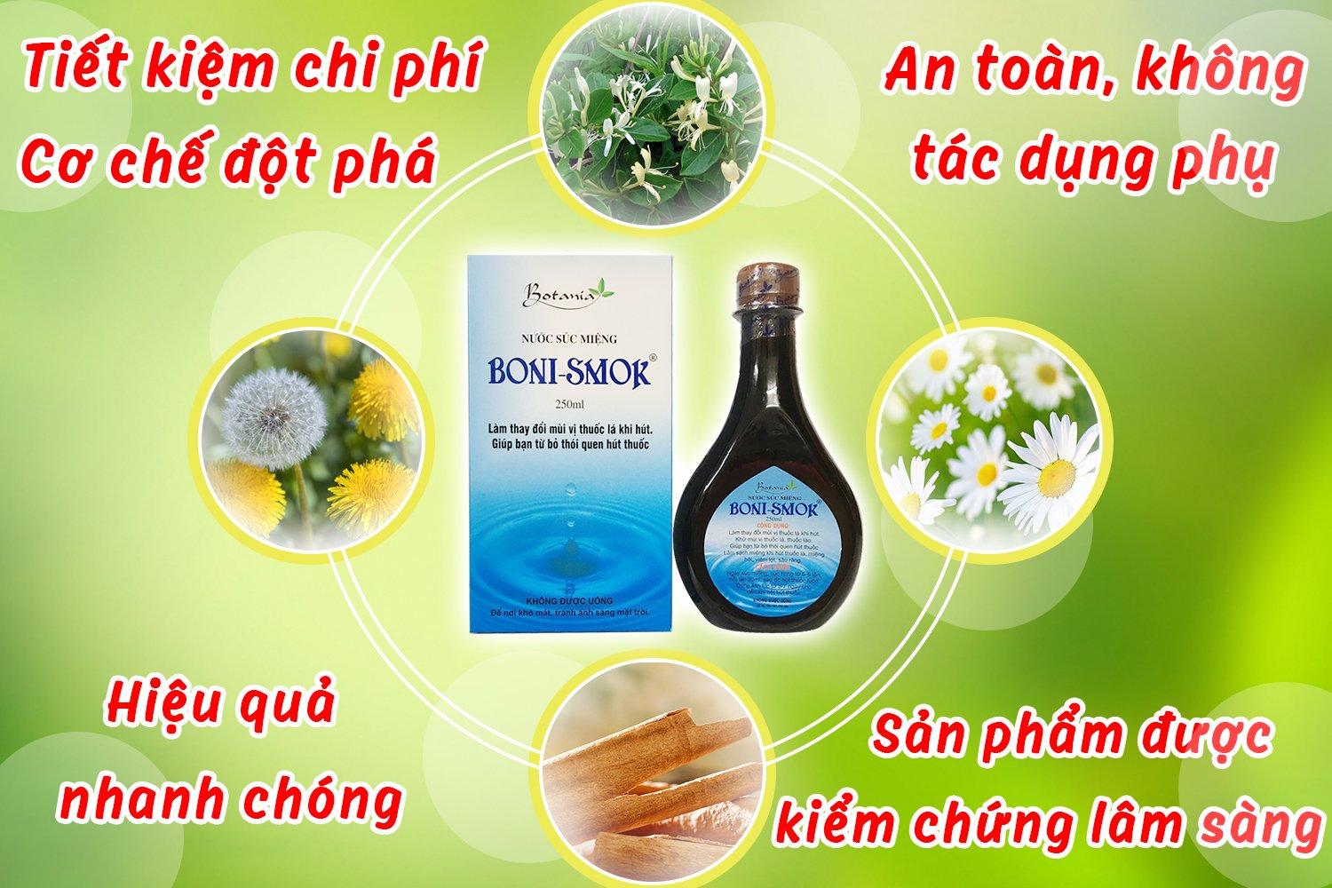 Công dụng của Boni-Smok.